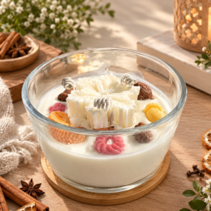 Cozy Winter Three-Wick Christmas Candle